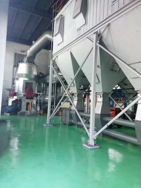 江苏镇江年产80万吨煤制粉项目一期工程安装现场