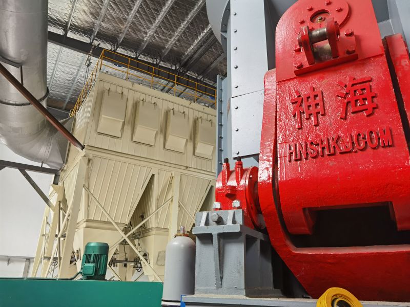 江苏镇江年产80万吨煤制粉项目二期工程安装现场
