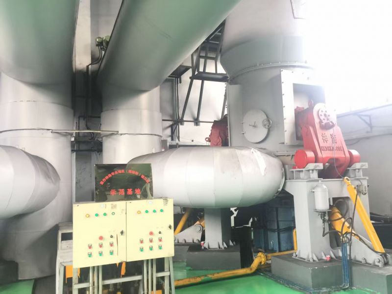江苏镇江年产80万吨煤制粉项目一期工程安装现场